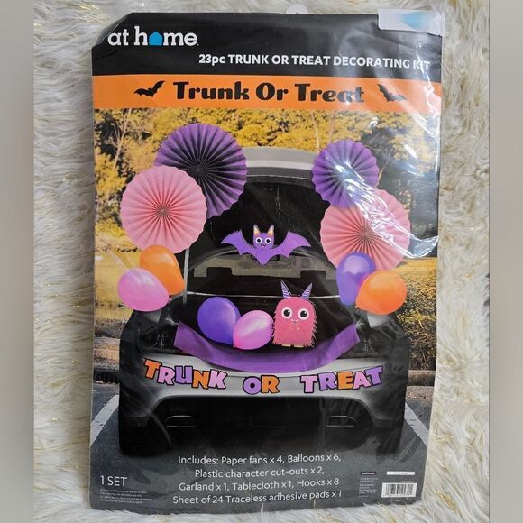 Halloween 23pc Trunk or Treat Decoration Kit, New - Picture 1 of 3
